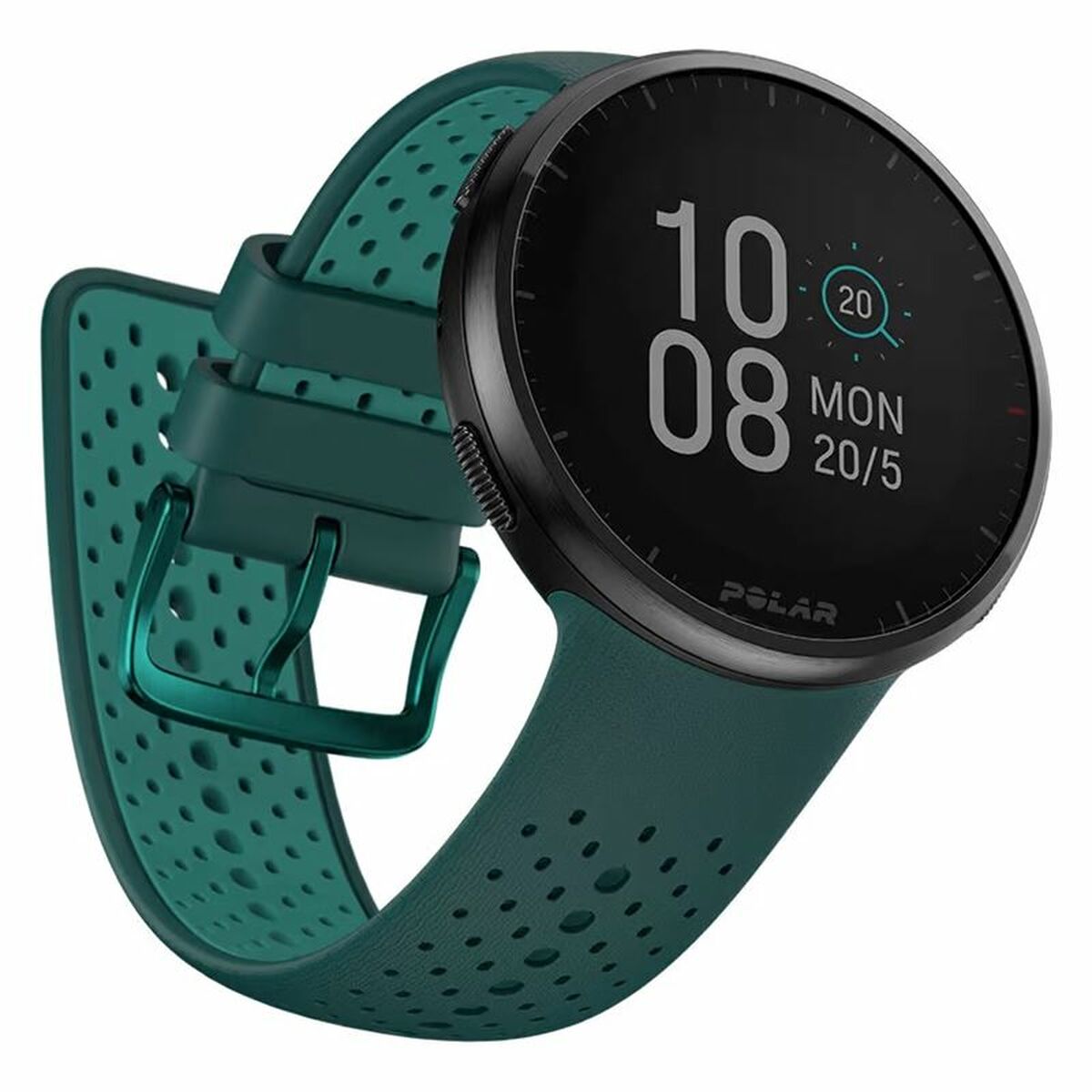 Uhr Sportlich Polar Pro Teal grün (Ø 45 mm)