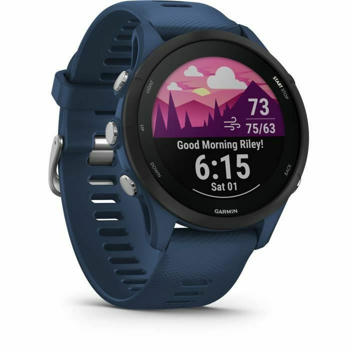 Activity-Armband GARMIN Forerunner 255 1,3" Blau Schwarz