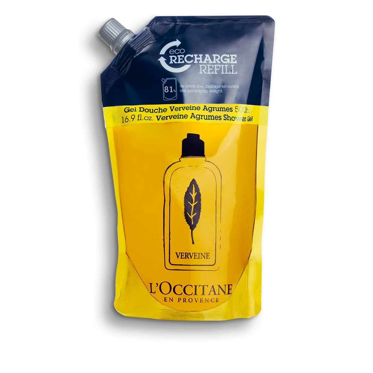 Duschgel L'Occitane En Provence Nachladen Zitro Verbena 500 ml