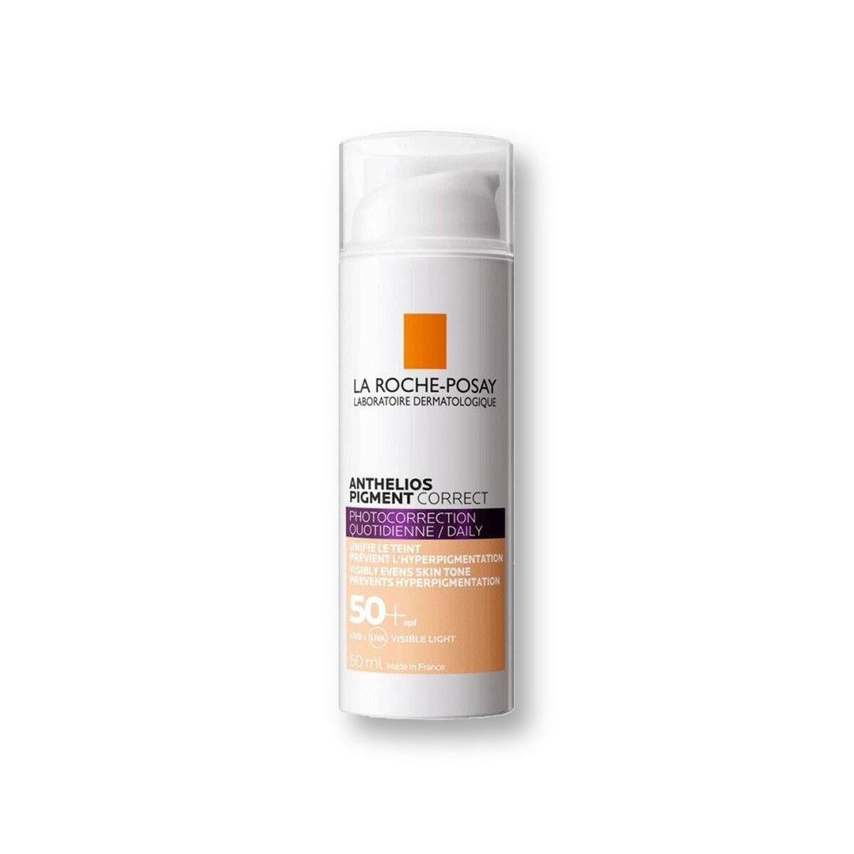 Sonnenschutz mit Farbe La Roche Posay Anthelios Pigment SPF 50+ 50 ml