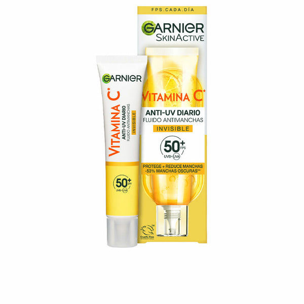 Feuchtigkeitsfluid Garnier Vitamin C - Invisible Fleckenbeständig 40 ml