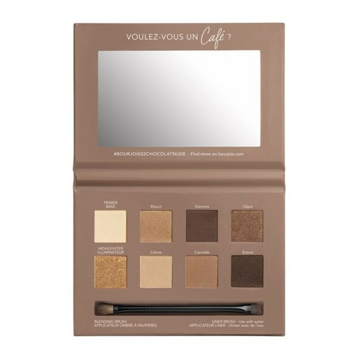 Palette mit Lidschatten Palette Yeux Bourjois 4 in 1