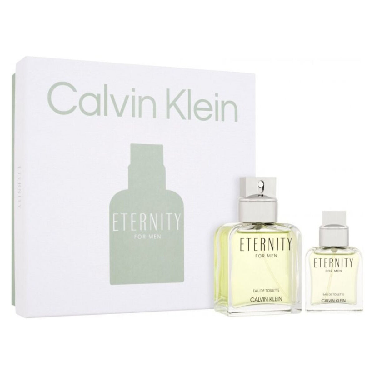 Set mit Herrenparfüm Calvin Klein Eternity 2 Stücke