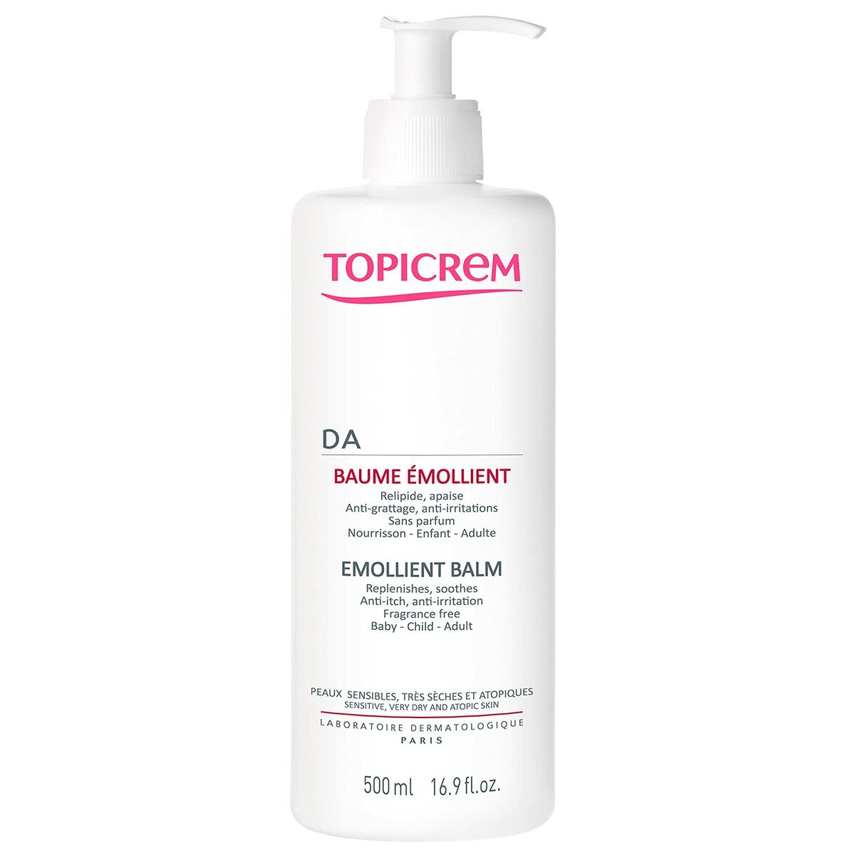 Balsam gegen Juckreiz und Irritationen Topicrem 500 ml