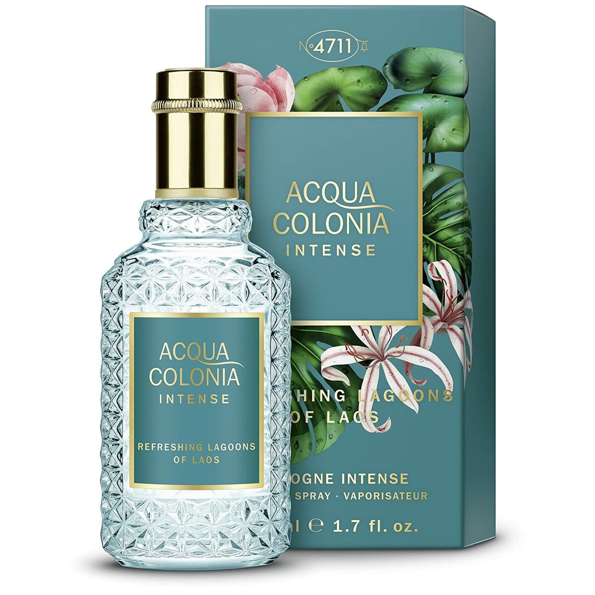Unisex-Parfüm 4711 EDC Acqua Colonia Intense Refreshing Lagoons of Laos 50 ml