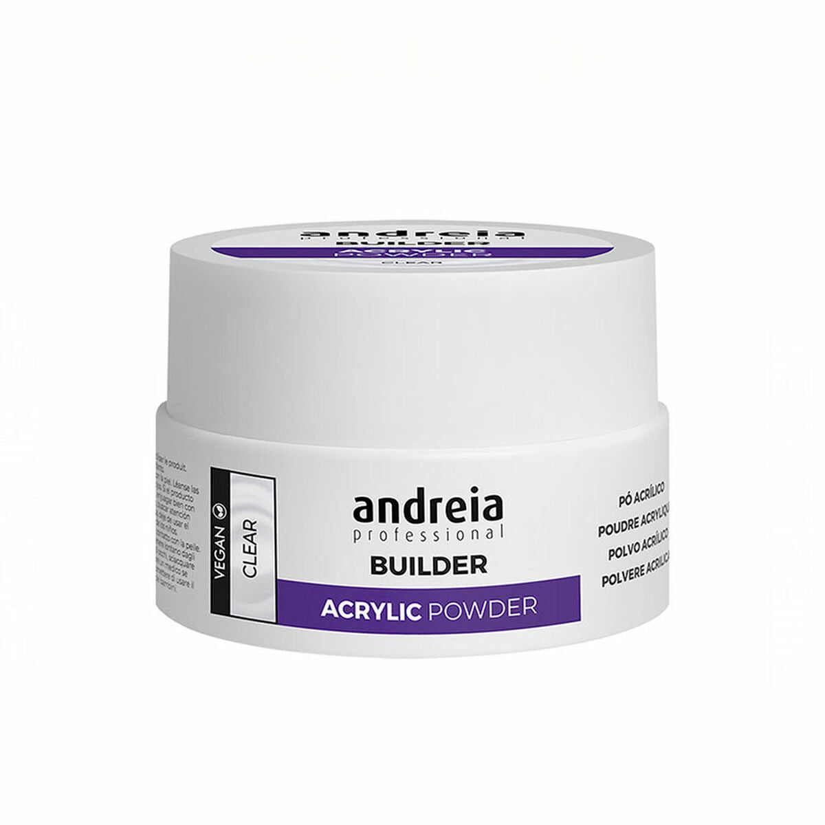 Gel-Nagellack Professional Builder Acrylic Powder Andreia Professional Builder Clear (20 g)