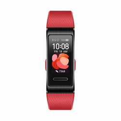 Activity-Armband Huawei Band 4 Pro 0,95" AMOLED 100 mAh Bluetooth Rot 0,95"