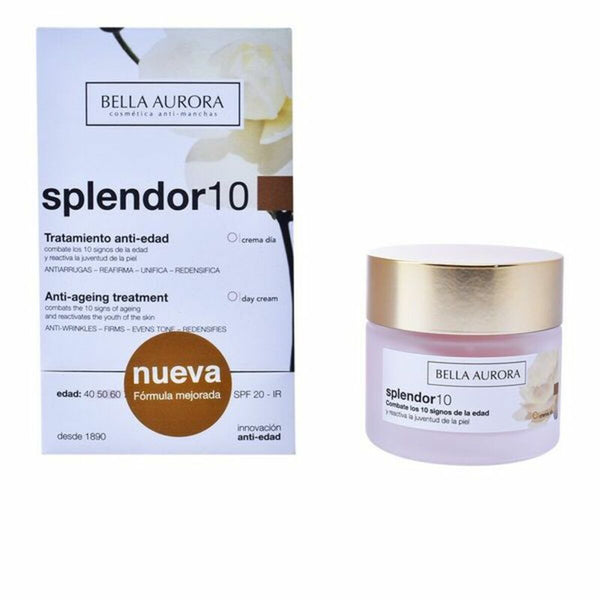 Anti-Agingcreme Splendor 10 Bella Aurora 2526114 Spf 20 (50 ml) (50 ml)