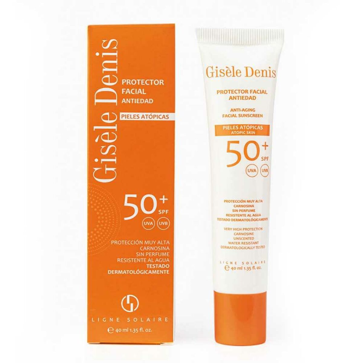 Sonnenschutzcreme für das Gesicht Gisèle Denis Pieles Atópicas Spf 50 (40 ml)
