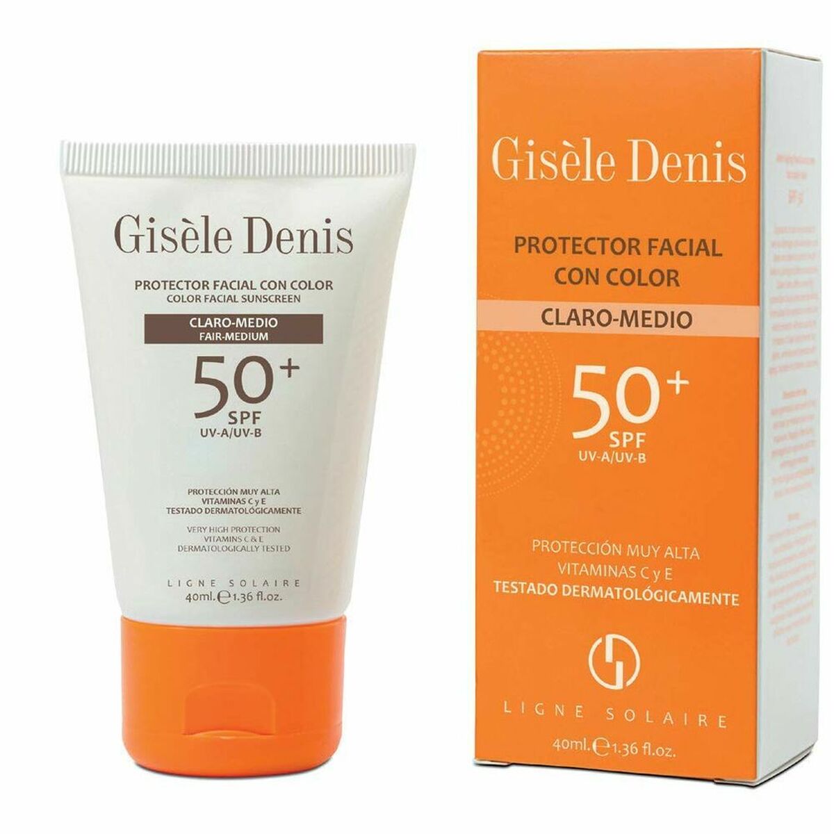 Sonnenschutz mit Farbe Gisèle Denis SPF 50+ Fair medium (40 ml)