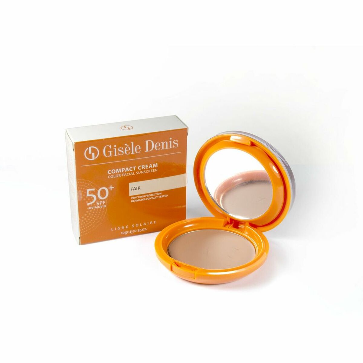 Sonnenschutzcreme für das Gesicht Gisèle Denis Spf 50+ Heller Ton (10 g)