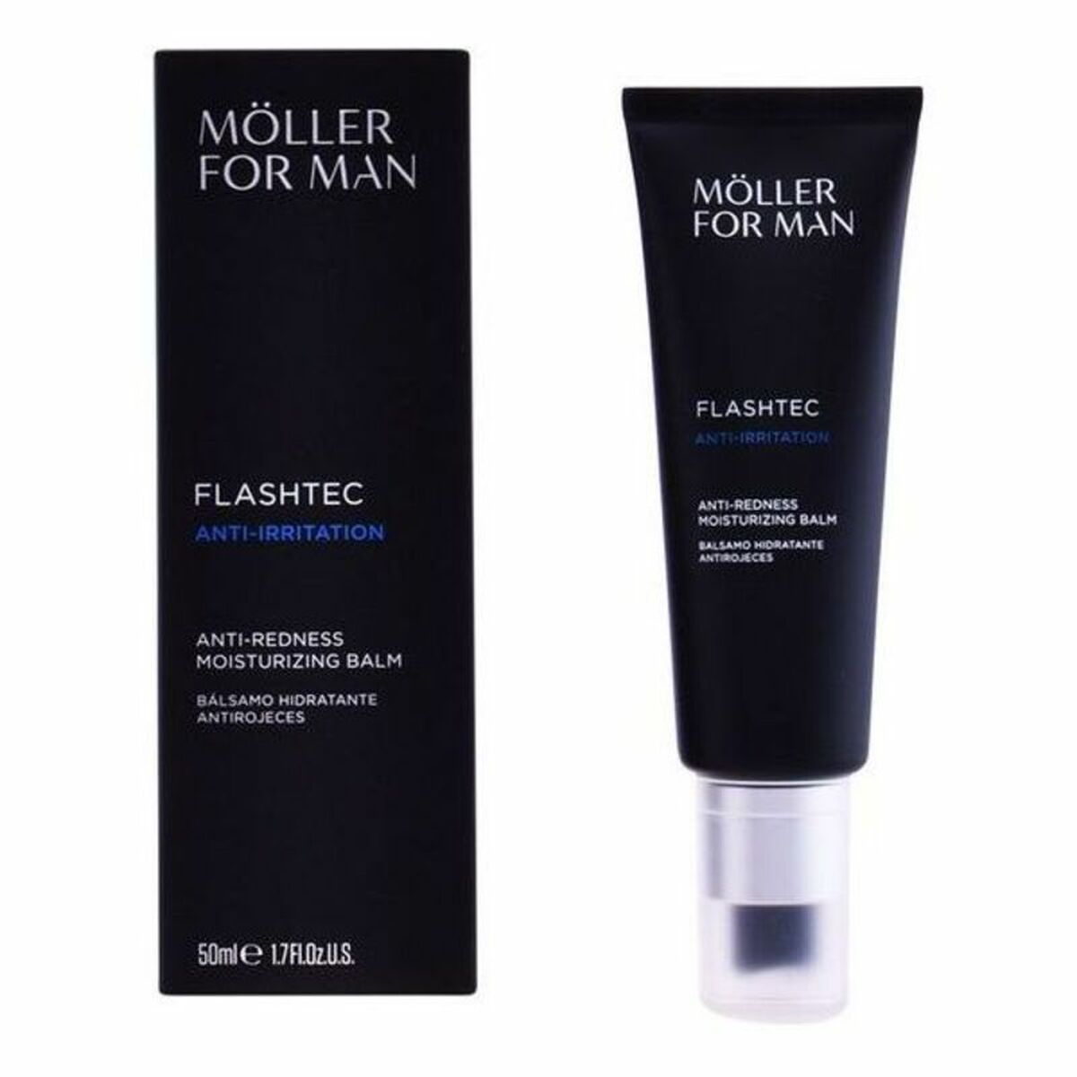 Feuchtigkeitsspendendes Balsam Flashtec Anti-Irritation Anne Möller For Man 50 ml
