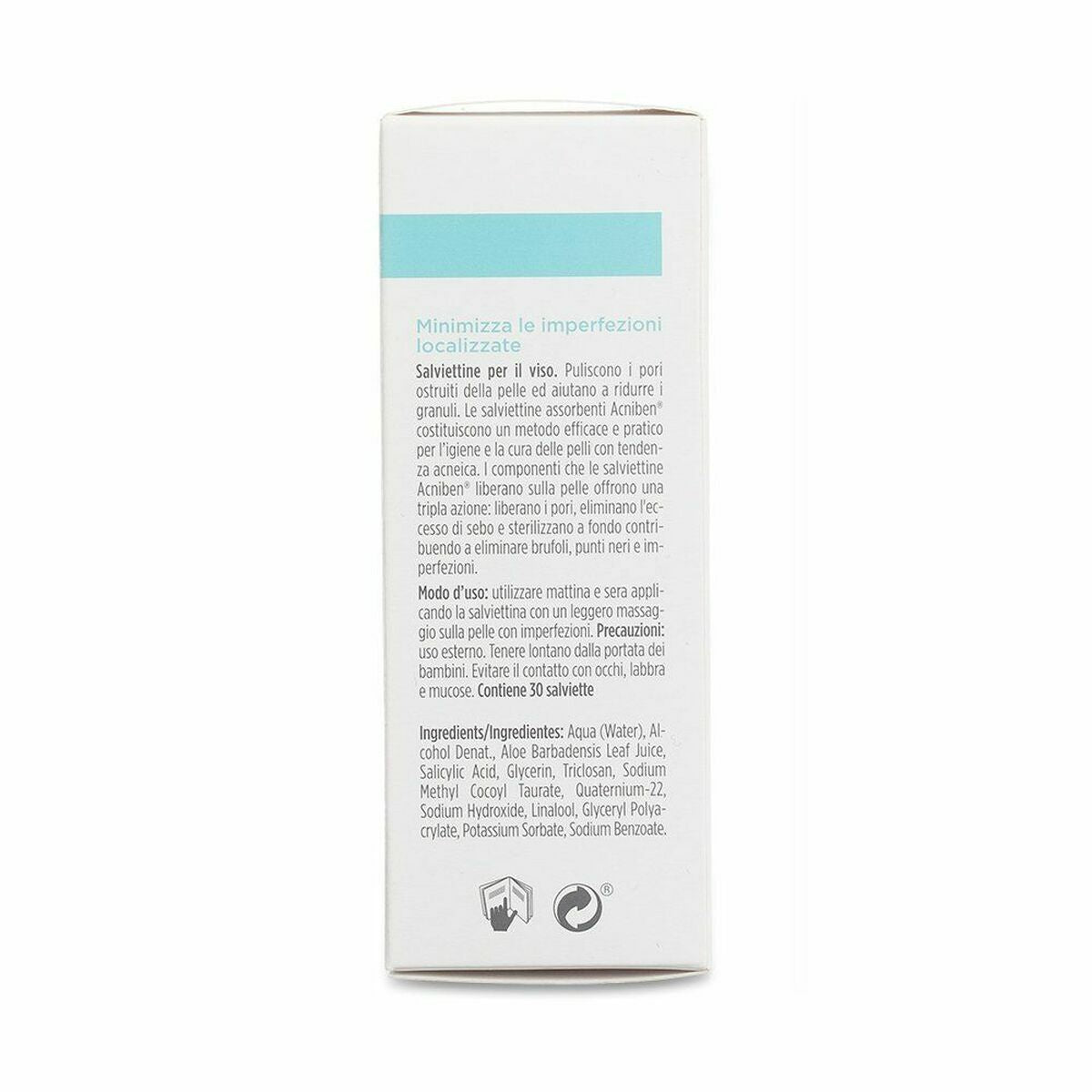 Anti-Imperfektionsbehandlung Isdin Pflegetücher 30 ml (30 uds)