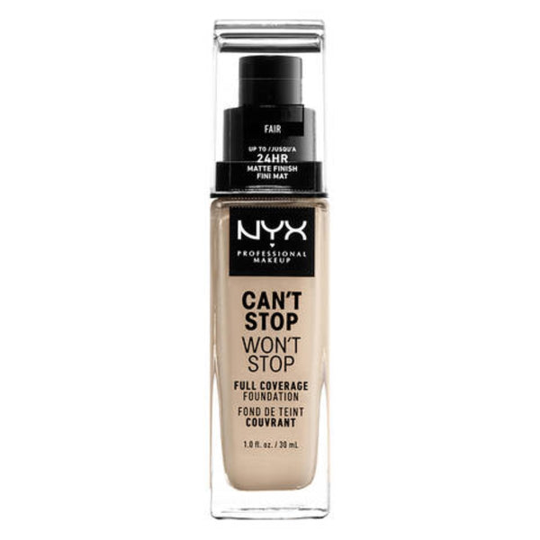 Cremige Make-up Grundierung NYX Can't Stop Won't Stop Fair (30 ml)