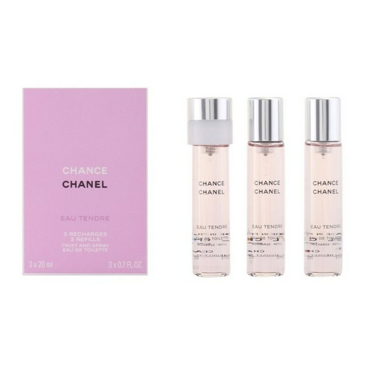 Damenparfüm Chanel Chance Eau Tendre EDT 3 pcs