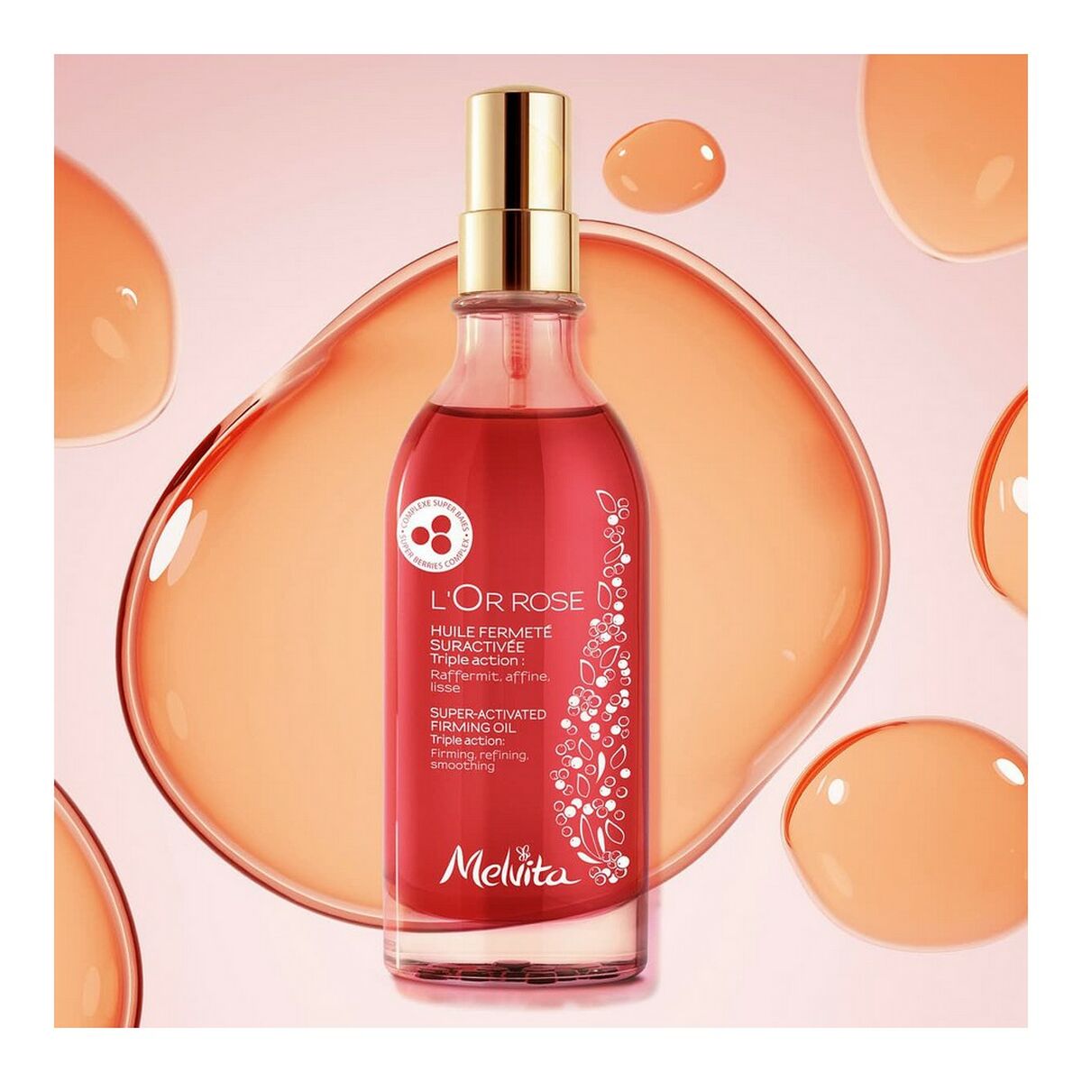 Straffendes konzentriertes Körperöl Melvita Or Rose 100 ml