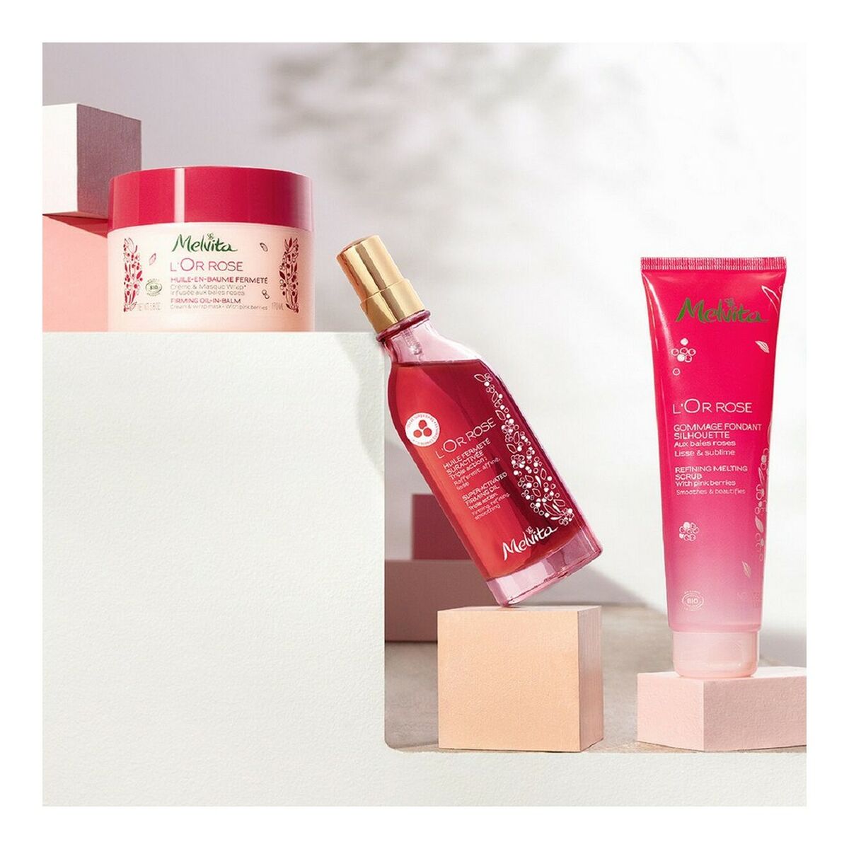 Straffendes konzentriertes Körperöl Melvita Or Rose 100 ml