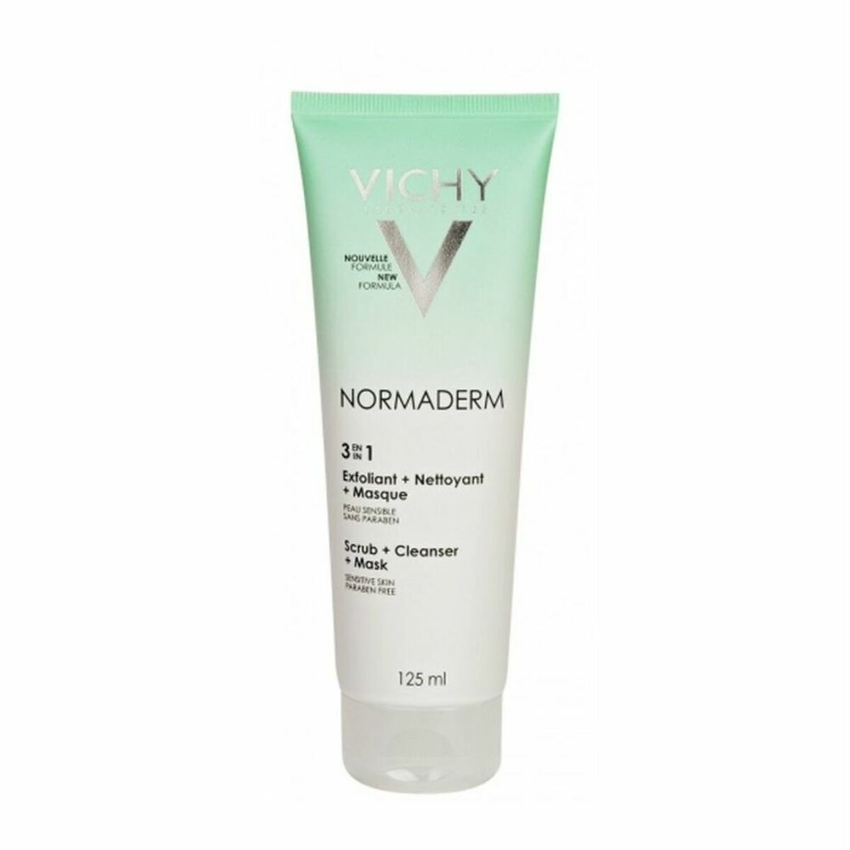 3 in 1 Gesichtspeeling NORMADERM Vichy CVI103B2 (125 ml) 125 ml