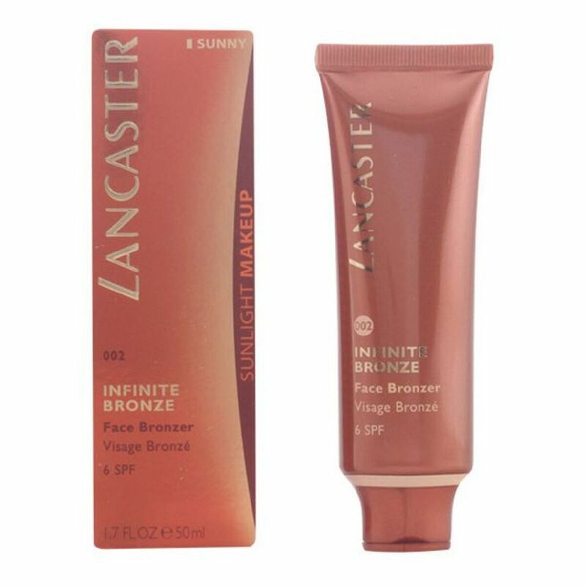 Feuchtigkeitscreme mit Farbe Infinite Bronze SFP 6 Lancaster 24173 (50 ml) Spf 6 50 ml