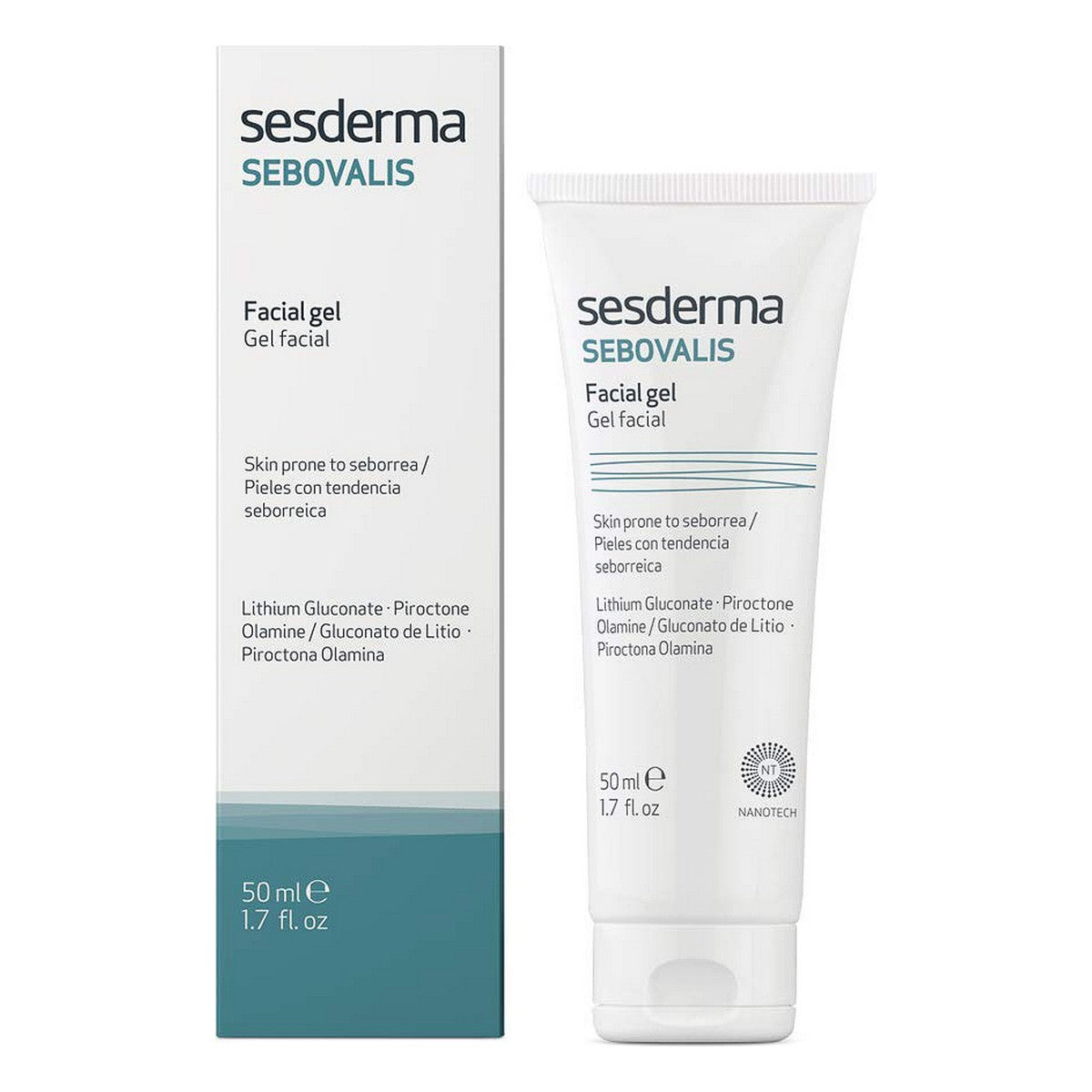 Gesichtsgel Sesderma Sebovalis 50 ml