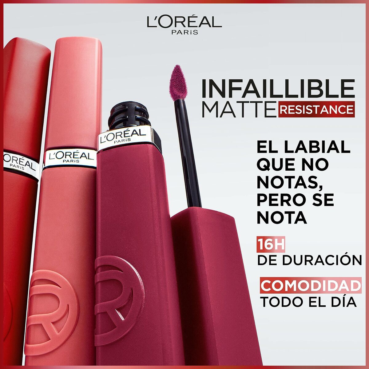 Lipgloss L'Oreal Make Up Infaillible Matte Resistance Snooze your ala Nº 115 (1 Stück)