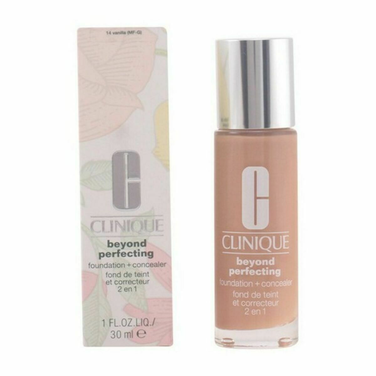 Fluid Makeup Basis Clinique Beyond Perfecting Gesichtsconcealer Nº 21 Cream caramel 30 ml