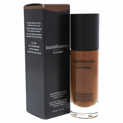 Fluid Makeup Basis bareMinerals Barepro Nº 30 Cocoa Spf 20 30 ml