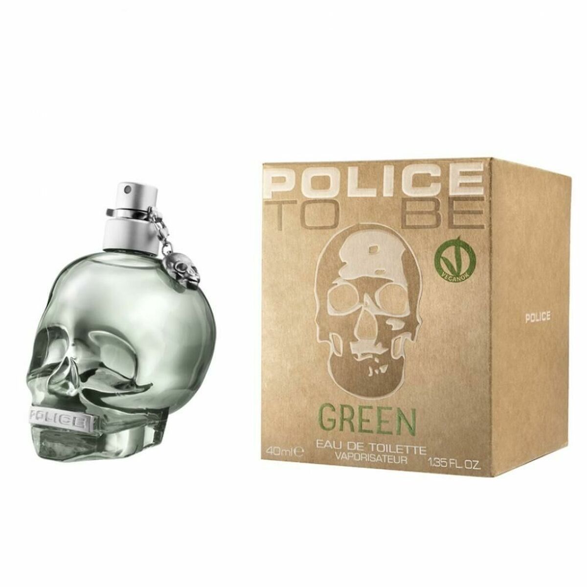 Unisex-Parfüm Police To Be Green EDT (40 ml)