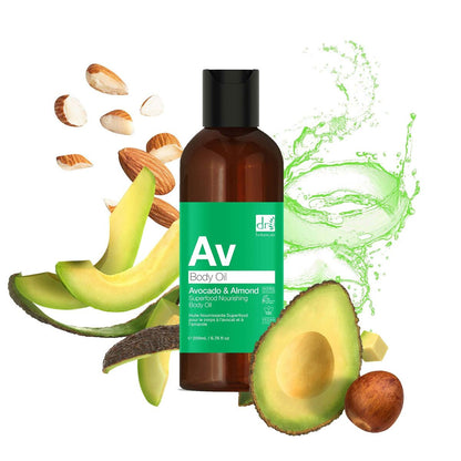 Körperöl Botanicals AV Superfood Avocado Mandeln (200 ml)