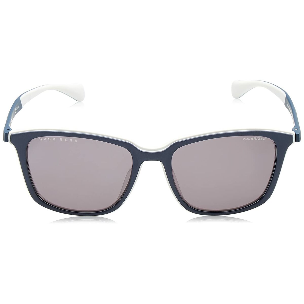 Herrensonnenbrille Hugo Boss 1140/F/S Polarisiert ø 56 mm Blau Grau