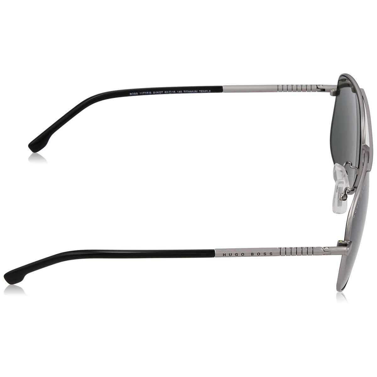 Herrensonnenbrille Hugo Boss 1177/F/S ø 63 mm Schwarz