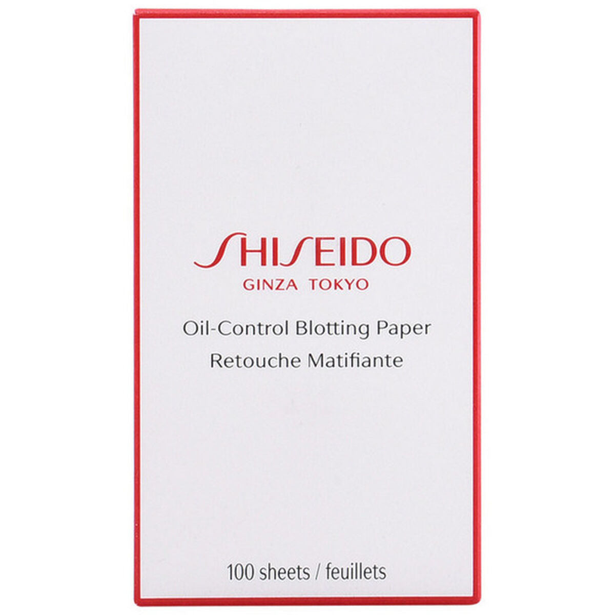 Adstringierende Papierbögen Shiseido The Essentials (100 Stück)