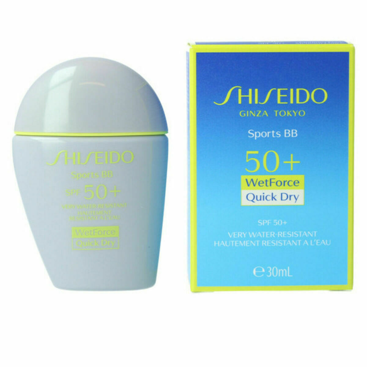 Sonnenschutz mit Farbe Shiseido Sports BB SPF50+ 30 ml