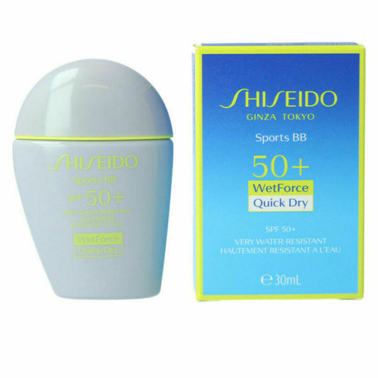 Sonnenschutz mit Farbe Shiseido Sports BB SPF50+ 30 ml