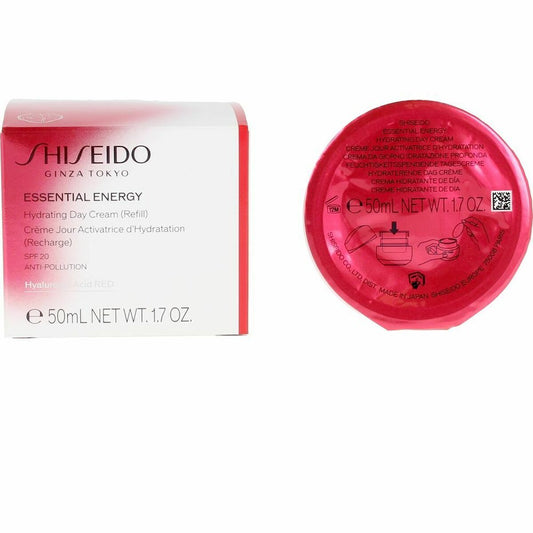 Feuchtigkeitscreme Shiseido Essential Energy Nachladen Spf 20 (50 ml)