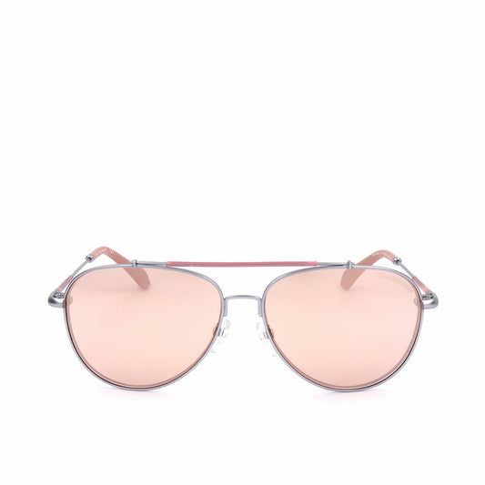 Unisex-Sonnenbrille Calvin Klein CKJ164S  Rosa Silberfarben ø 58 mm