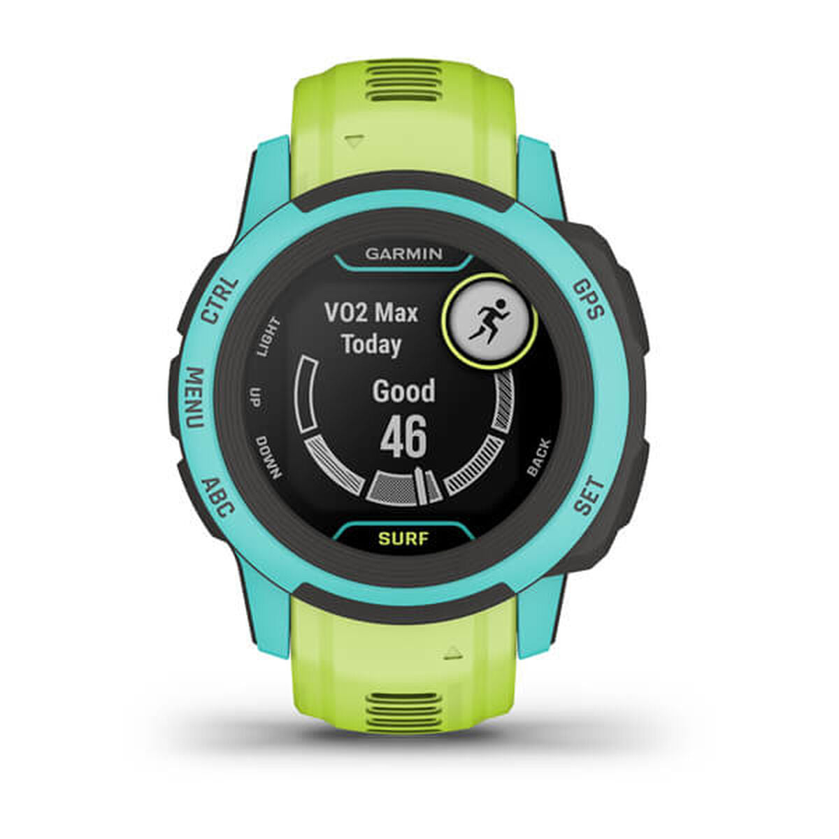 Smartwatch GARMIN Instinct 2S Surf Edition Neongrün 0,79" grün 1,3" 40 mm