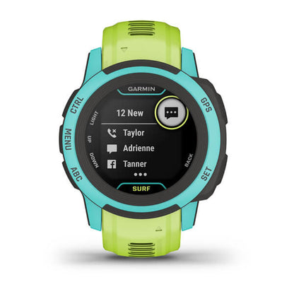 Smartwatch GARMIN Instinct 2S Surf Edition Neongrün 0,79" grün 1,3" 40 mm