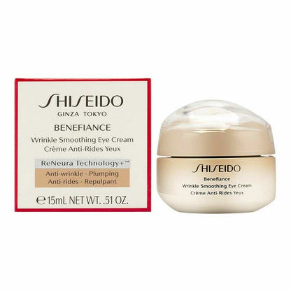 Augenkontur Shiseido Wrinkle Smoothing Eye Cream (15 ml)