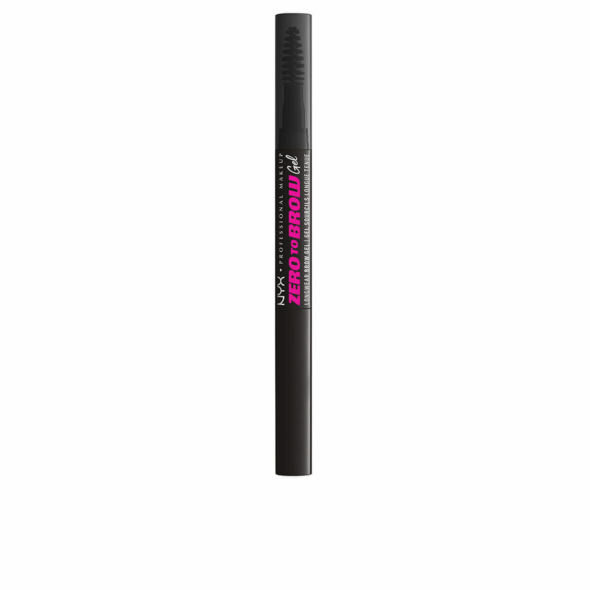 Volumierendes Gel für Augenbrauen NYX Zero To Brow Nº 08 Black 2 ml