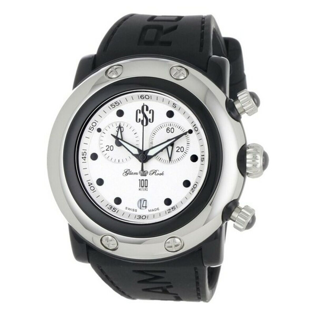 Unisex-Uhr Glam Rock GR62116 (Ø 46 mm)