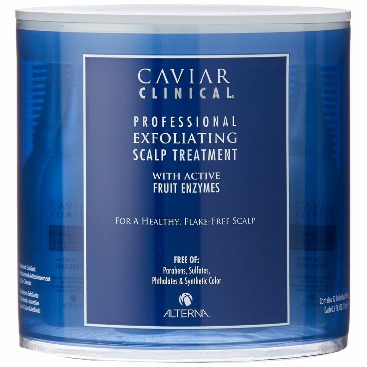 Konzentrierte Anti-Schuppen Pflegekur Caviar Clinical Alterna (12 uds)