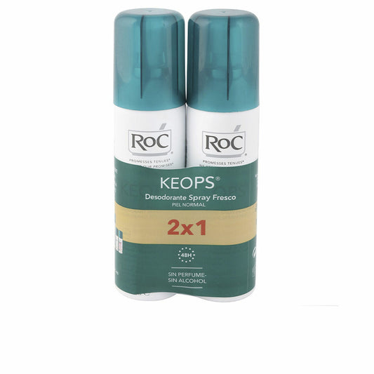 Deospray Roc Keops Spray Fresco Frisch Spray 2 Stücke (2 x 150 ml)