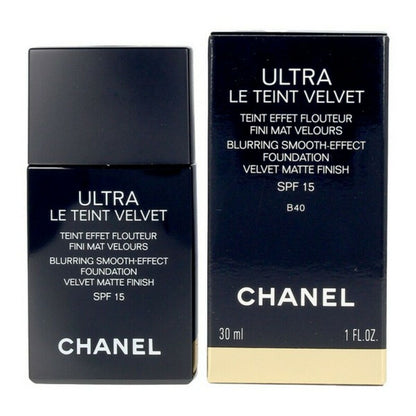 Fluid Makeup Basis Ultra Le Teint Velvet Chanel Spf 15