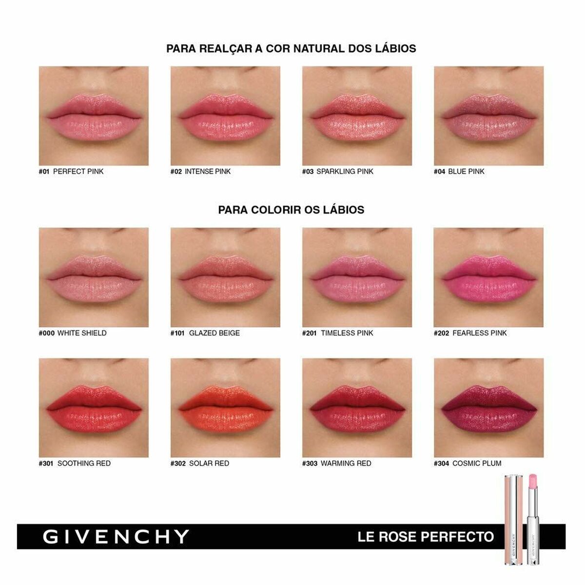 Lippenstift Givenchy Le Rose Perfecto LIPB N302 2,27 g