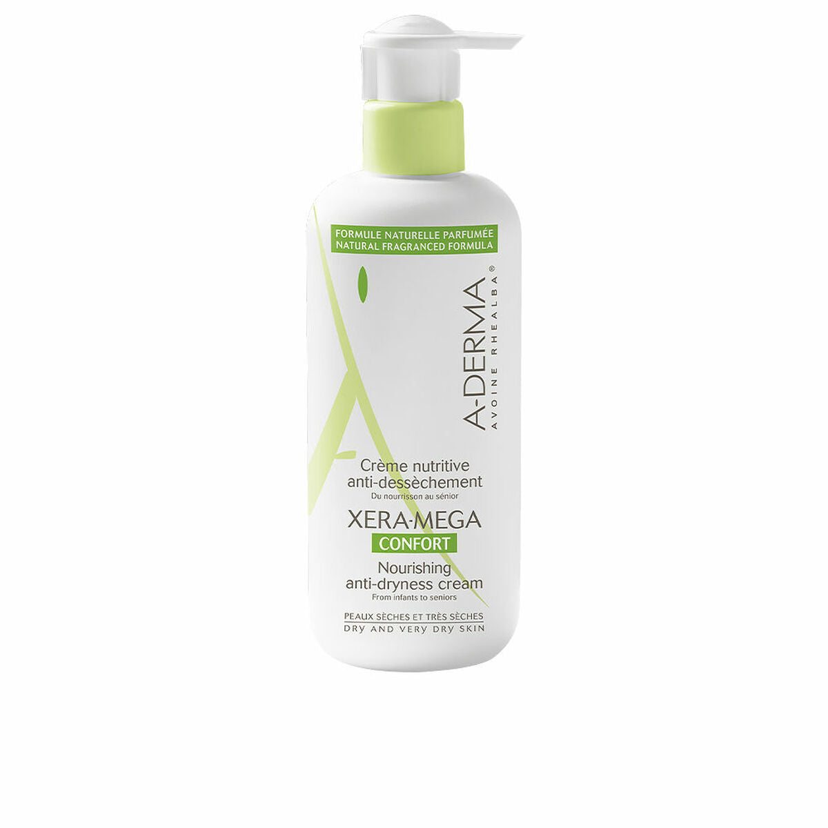 Pflegende Creme A-Derma Xera-Mega Confort Schutz vor Trockenheit (400 ml)