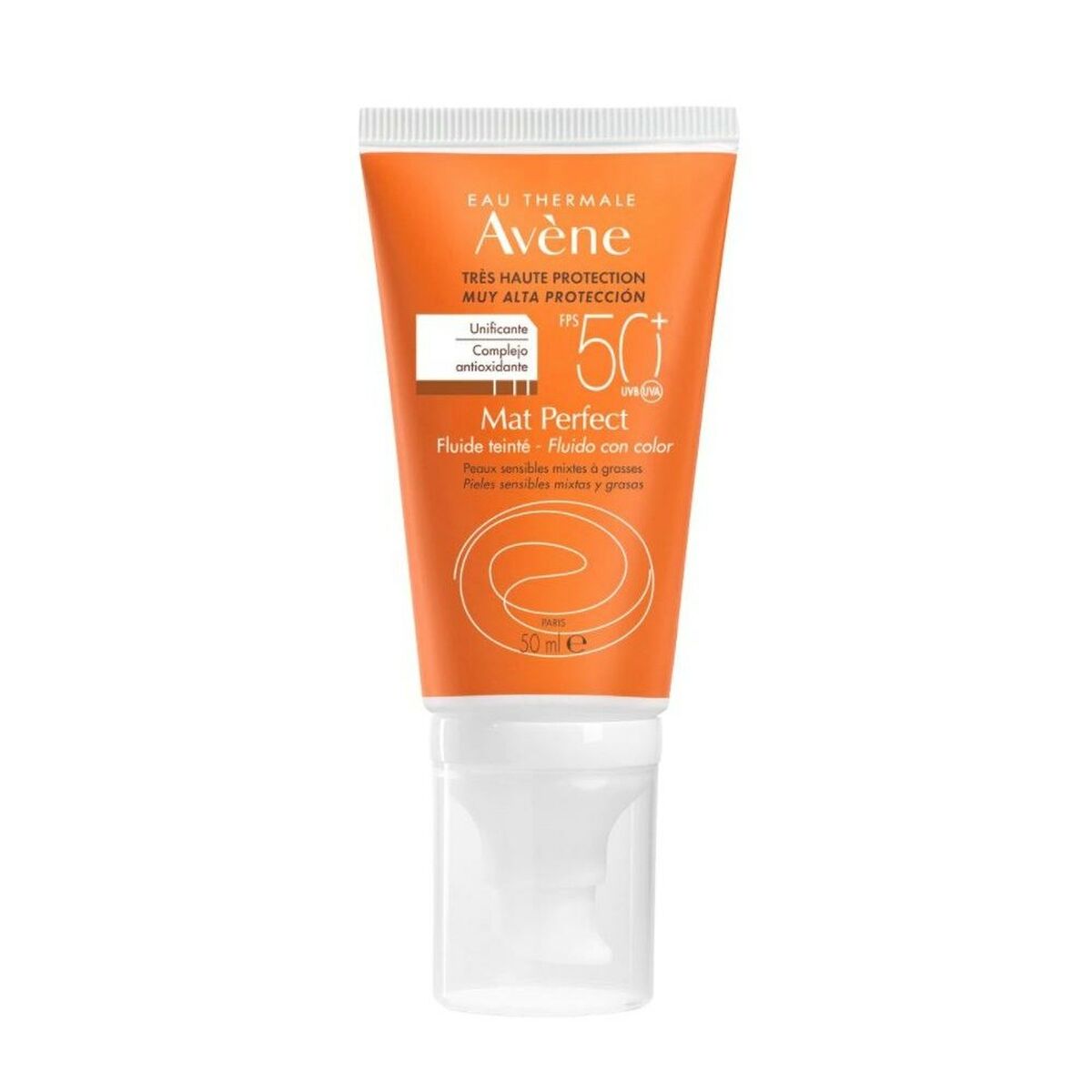 Fluid Makeup Basis Avene Mat Perfect Spf 50 50 ml