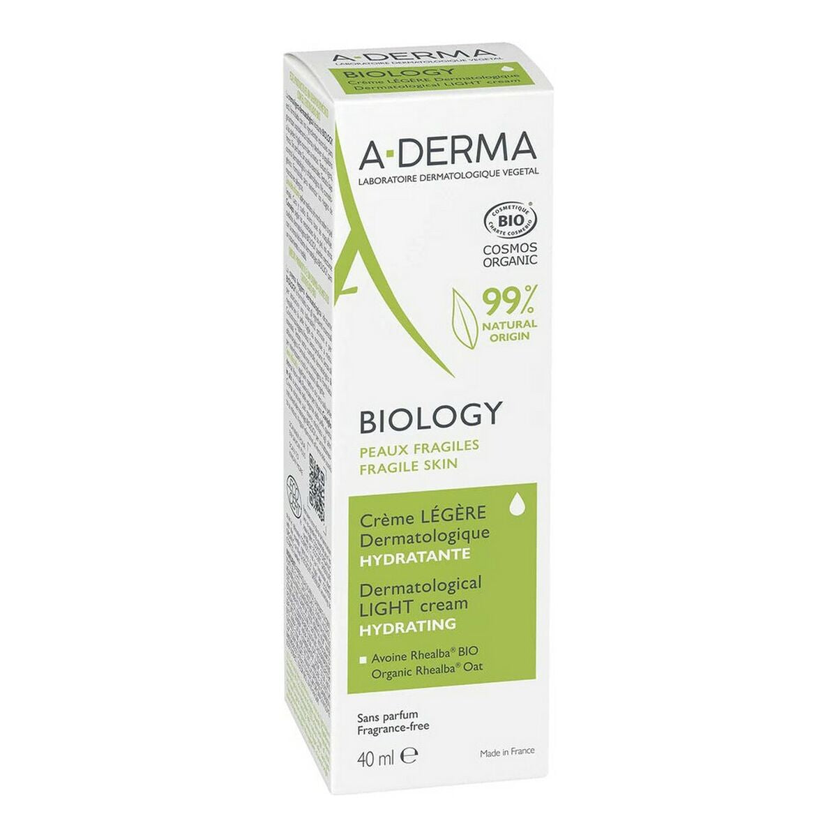 Feuchtigkeitscreme A-Derma Biology Leichtgewicht (40 ml)