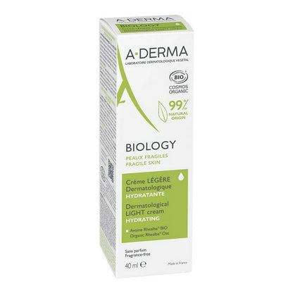 Feuchtigkeitscreme A-Derma Biology Leichtgewicht (40 ml)