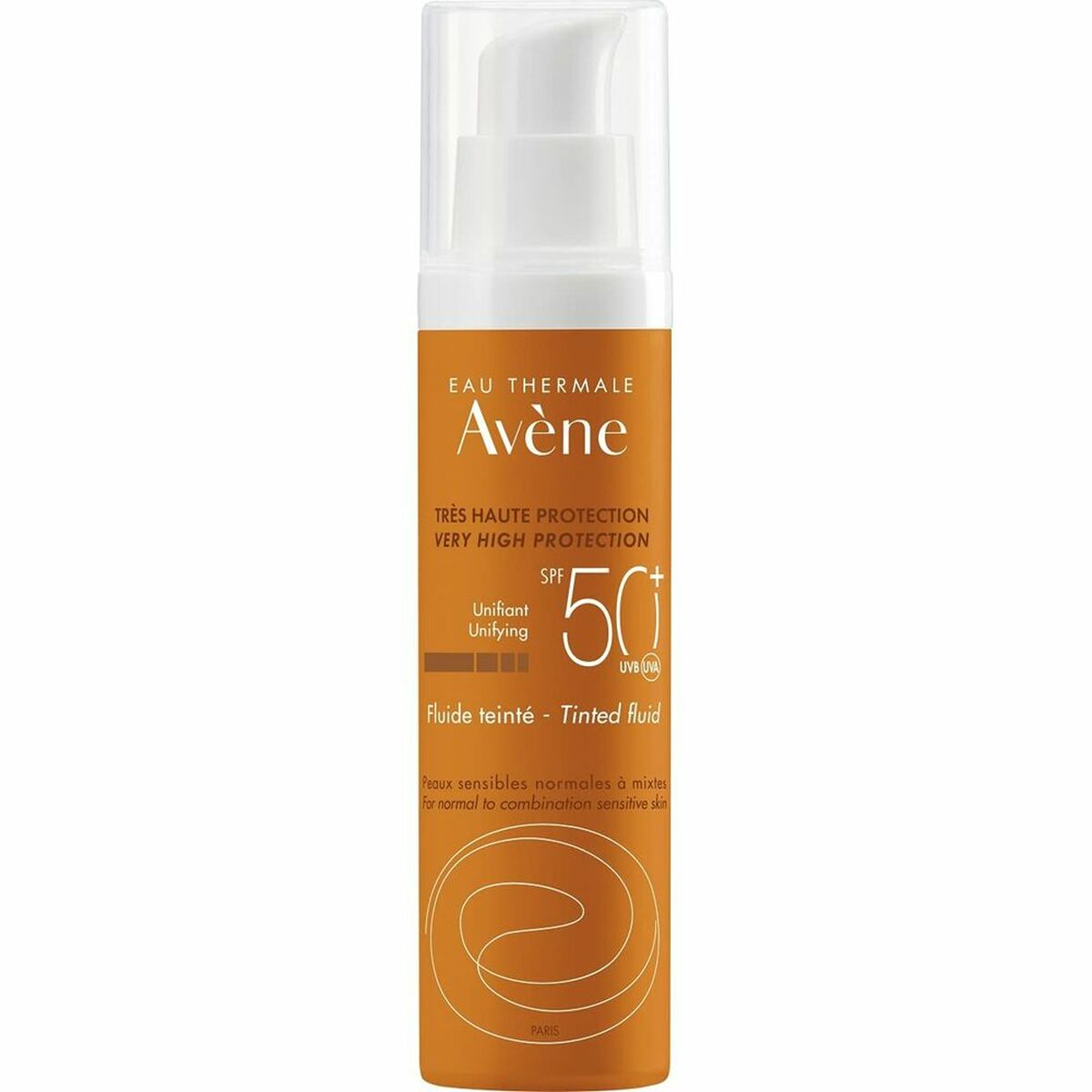 Sonnenschutz mit Farbe Avene Tinted Fluid SPF50+ (50 ml)